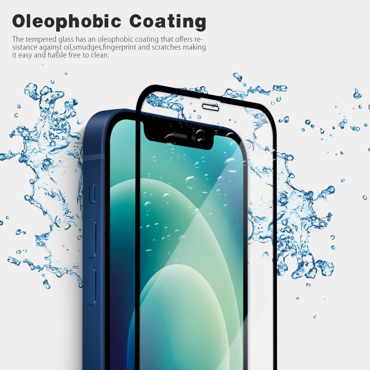 Ultra-Clear Tempered Glass Screen Protector for iPhone 12 Pro