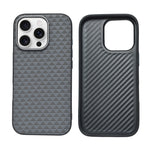 Carbon Weave Pattern Phone Case for iPhone 16 Pro