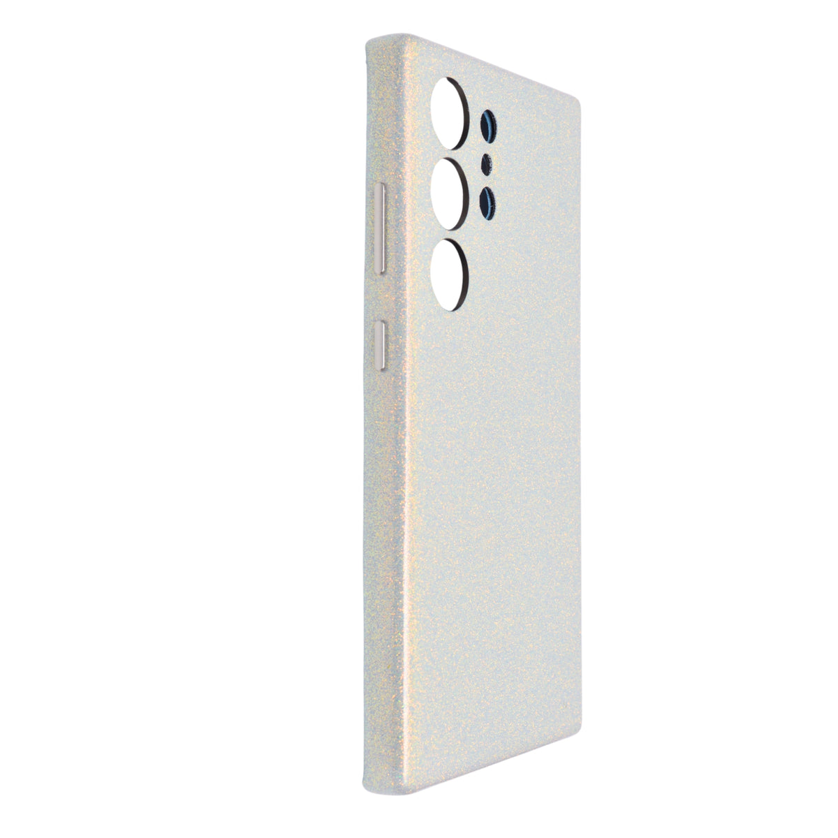 Premium Pastel Glitter Marble Finish Hard Phone Case for Samsung Galaxy S24 Ultra