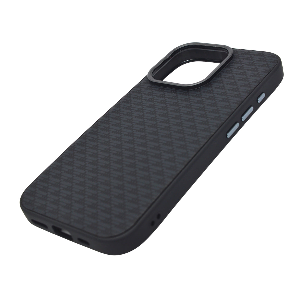 Carbon Weave Pattern Phone Case for iPhone 16 Pro