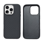 Carbon Weave Pattern Phone Case for iPhone 16 Pro