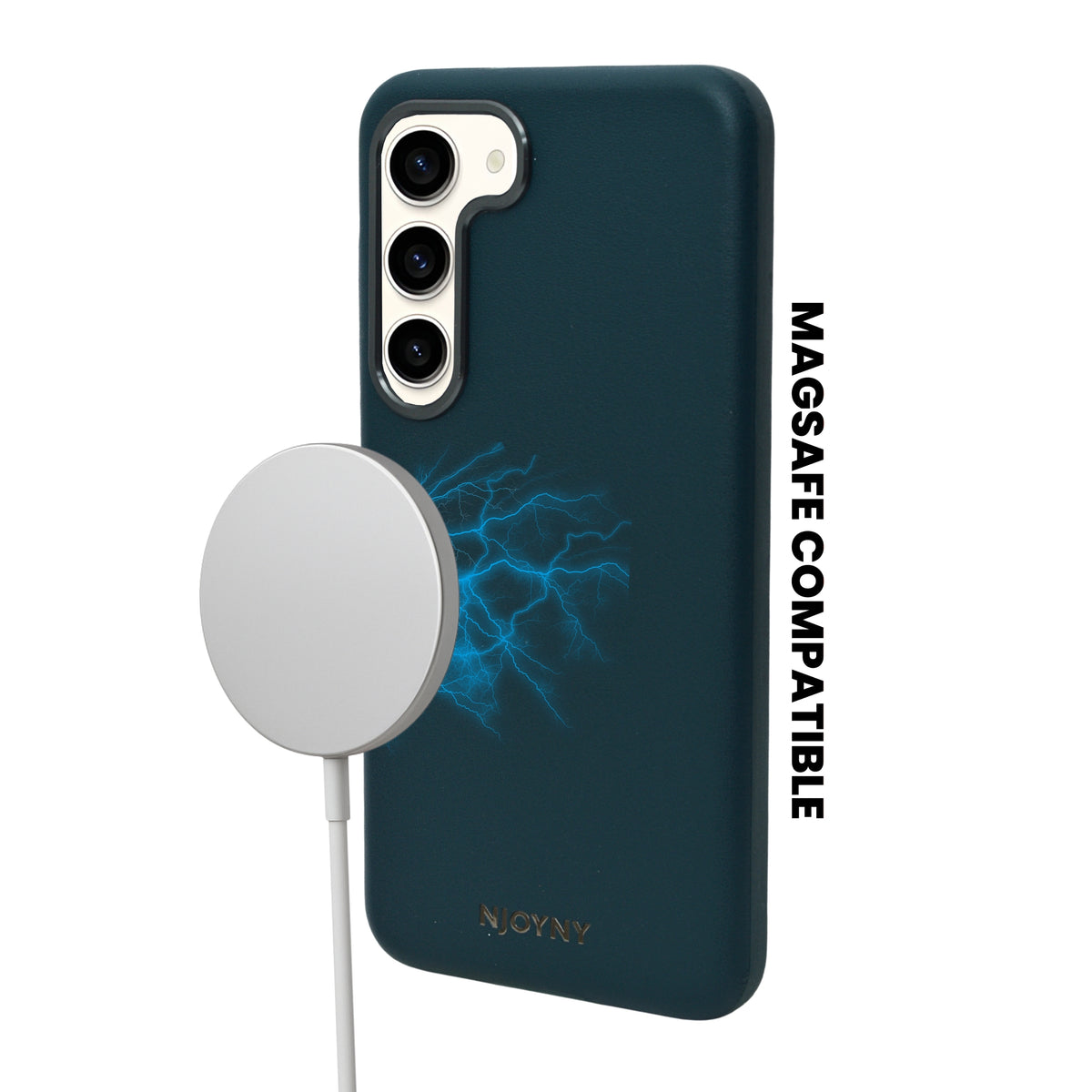 Leather Texture Sleek Matte Protective Phone Case for Samsung S23