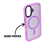 Ultimate Protection MagSafe Matt Transparent Case for iPhone 16