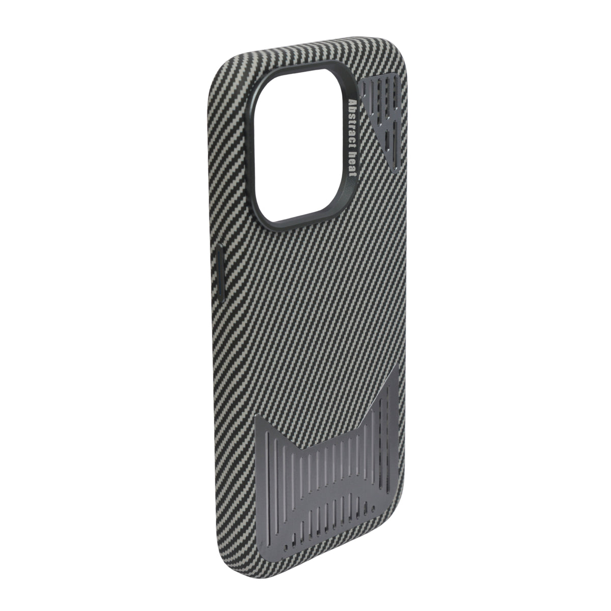 Premium Heat Dissipation with Modern Textured Finish Phone Case for iPhone 15 Pro