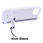 Hard Printed iPhone Case With Stand Back Cover For iPhone 13 / 14