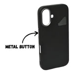 Premium Leather Heat Dissipation Protective Case for iPhone 16 Plus