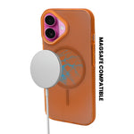Crystal Clear Shockproof MagSafe Phone Case for iPhone 16