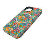 Cork Texture Printed MagSafe Compatible Phone Case for iPhone 13 / 14