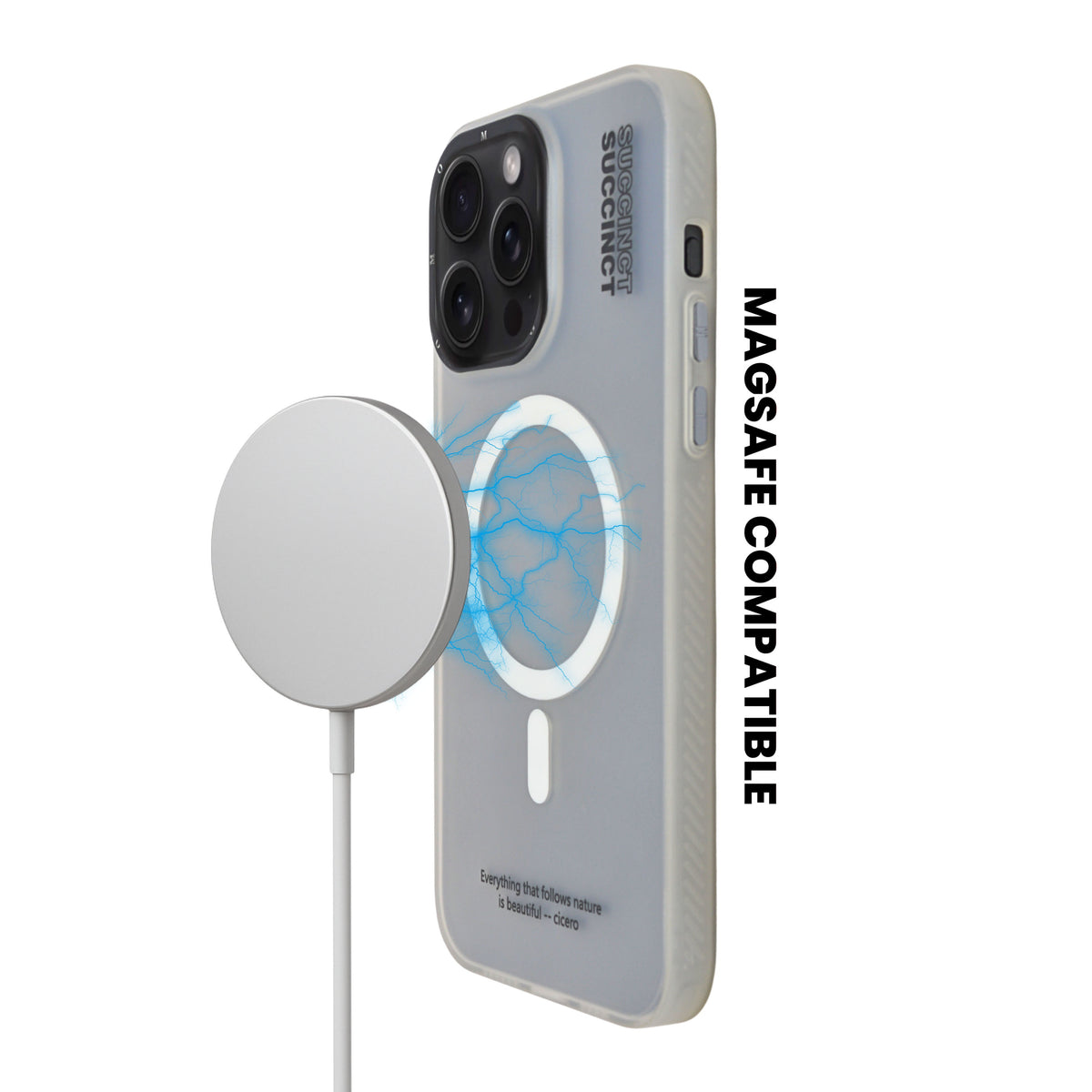 Crystal Clear MagSafe Compatible Phone Case for iPhone 14 Pro Max