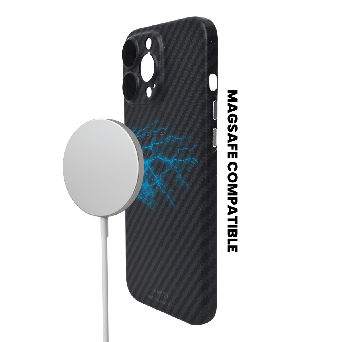 Premium Carbon Texture Slim Fit Phone Case for iPhone 16 Pro Max