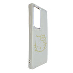 Glitter Sparkle Kitty Phone Case for Samsung Galaxy S25 Ultra