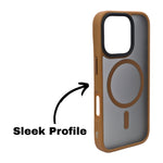 Matte Transparent Hard Protective Phone Case for iPhone 16 Pro