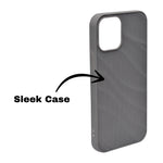 Soft Silicone Wave Texture Phone Case For iPhone 12 / 12 Pro