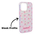 Pink Bow "Every Single Day Counts" Quote MagSafe Compatible Phone Case for iPhone 16 Pro Max