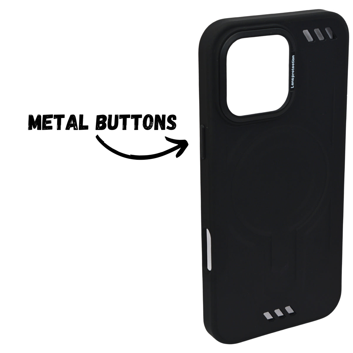 Shockproof Armor Case with Camera Lens Protection Cover For iPhone 16 Pro Max