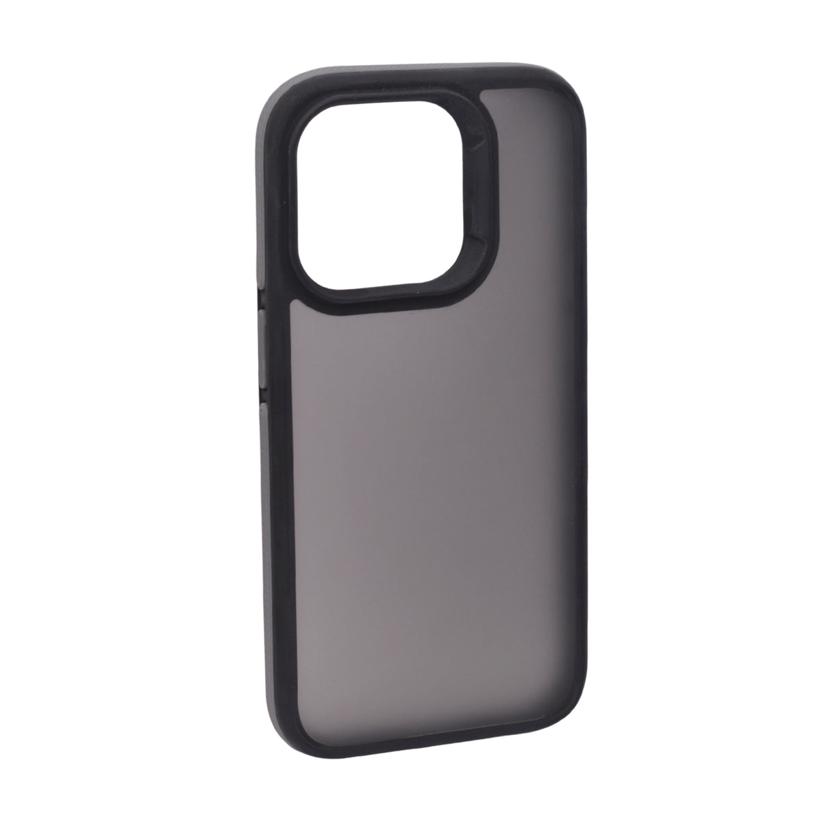 Sleek Matte Translucent with Enhanced Camera Bezel Phone Case for iPhone 15 Pro