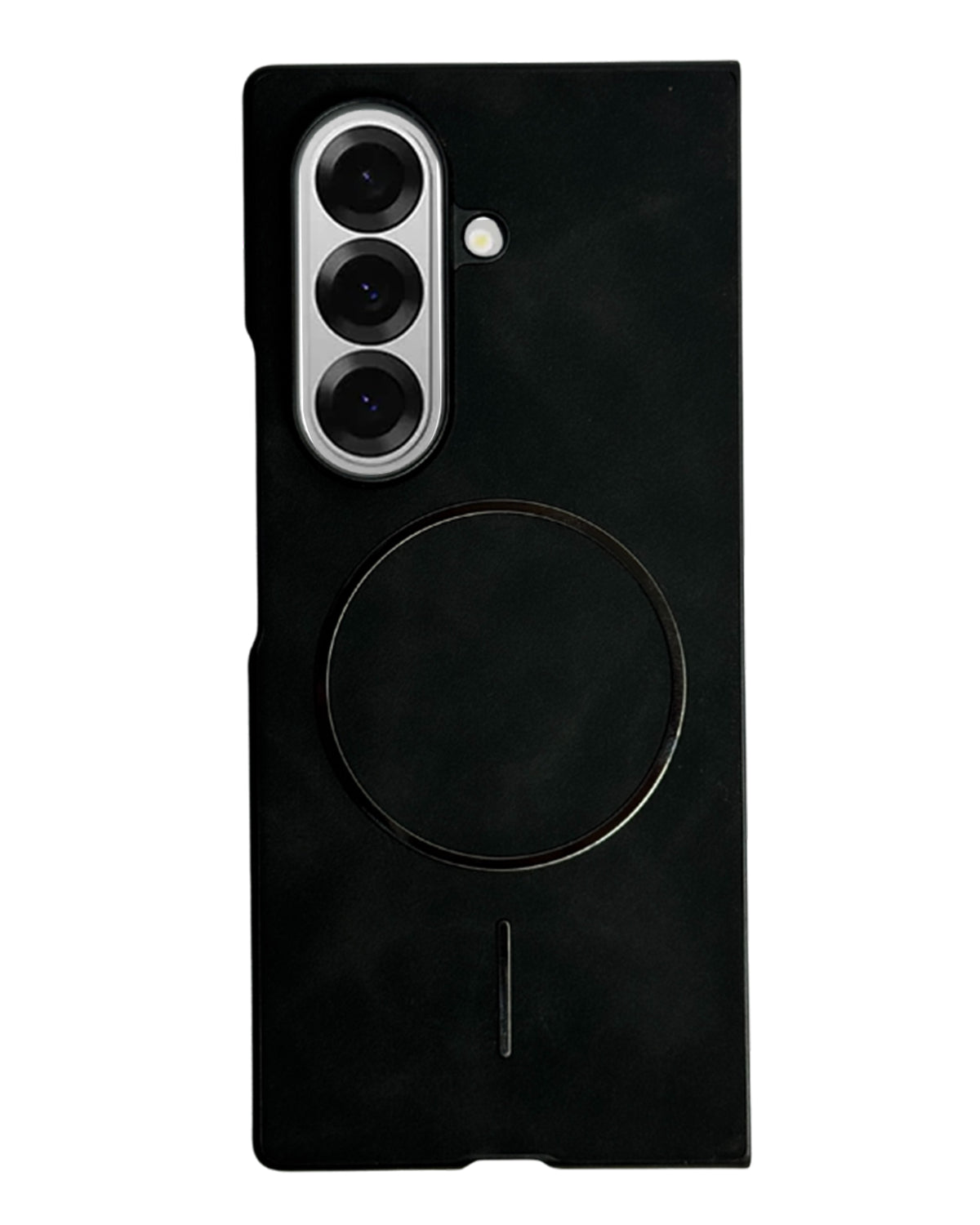 Luxury MagSafe Leather Case for Samsung Galaxy Z Fold 7 – Executive Edition with Magnetic Ring & Precision Fit