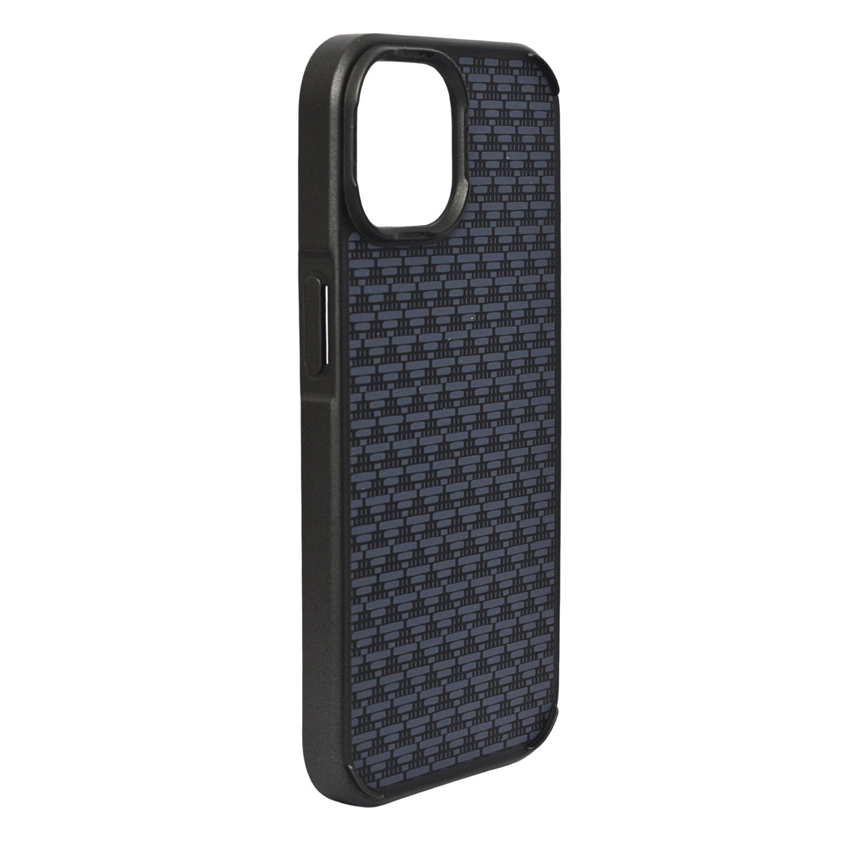Geometric Carbon Fiber Texture Phone Case for iPhone 13 /14