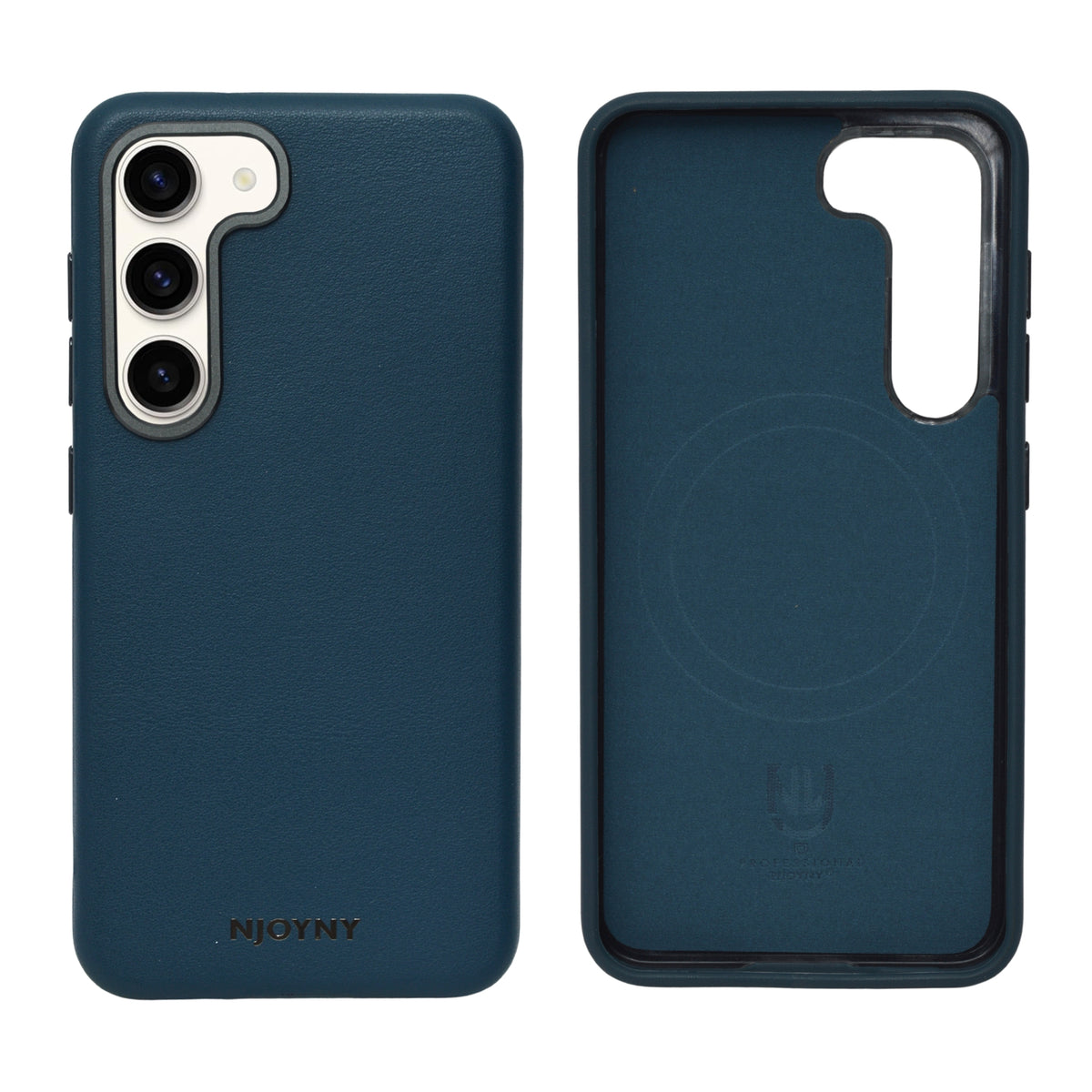 Leather Texture Sleek Matte Protective Phone Case for Samsung S23