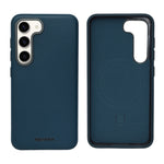 Leather Texture Sleek Matte Protective Phone Case for Samsung S23