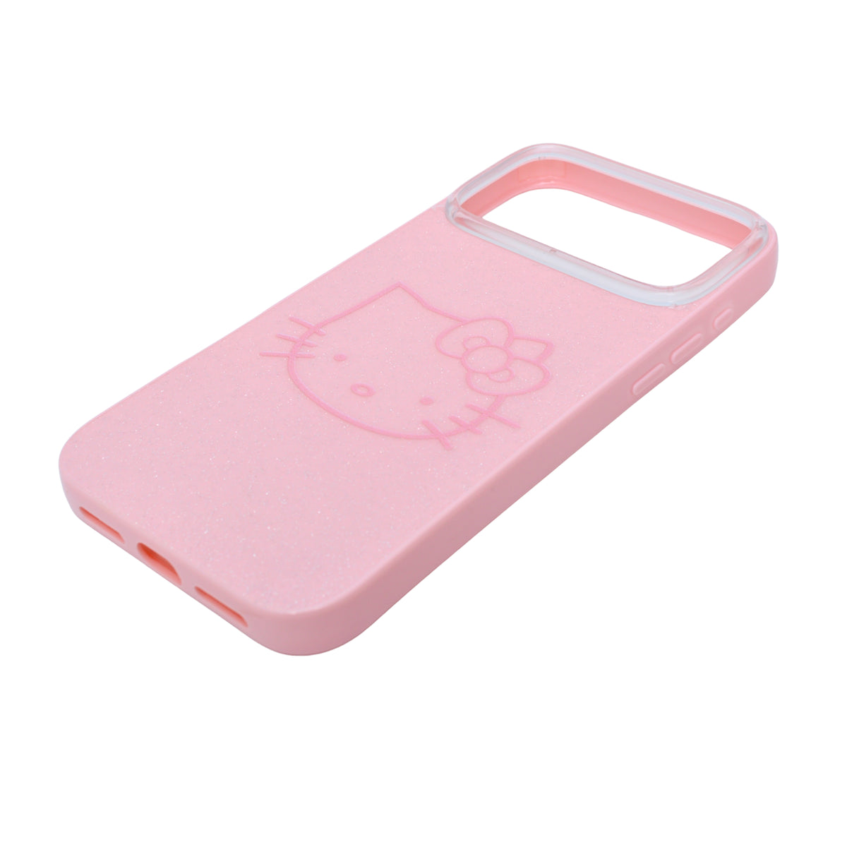 Glitter Sparkle Kitty Phone Case for iPhone 17 Pro Max