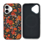 Cork Texture Printed MagSafe Compatible Phone Case for iPhone 16