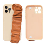 Luxury Scrunchie Handle Phone Case for iPhone 12 Pro
