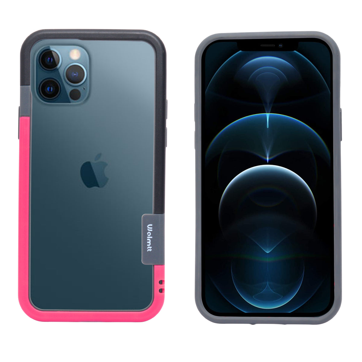 Gradient Dual Color Protective Bumper Frame for iPhone 12 / 12 Pro