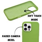 Premium Soft Silicone with Microfiber Lining Phone Case for iPhone 16 Pro Max