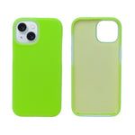 Silicone Neon Series Vibrant Phone Case for iPhone 15