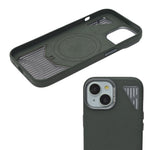 Premium Heat Dissipation with Modern Textured Finish Phone Case for iPhone 15