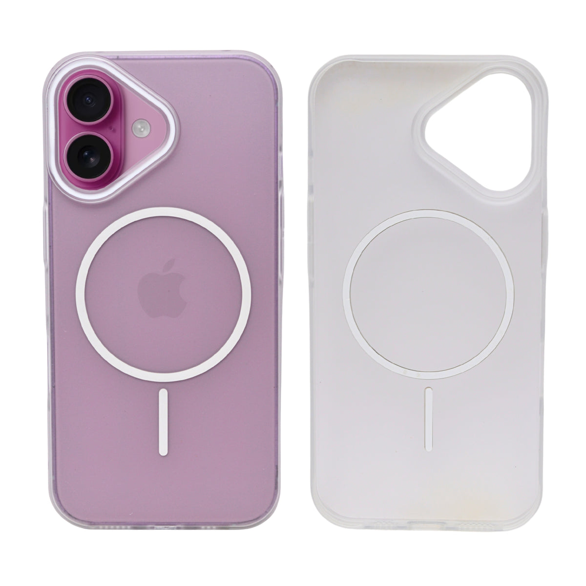 Crystal Clear Shockproof MagSafe Phone Case for iPhone 16