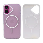 Crystal Clear Shockproof MagSafe Phone Case for iPhone 16