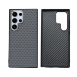Carbon Weave Pattern Phone Case for Samsung Galaxy S24 Ultra