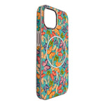 Cork Texture Printed MagSafe Compatible Phone Case for iPhone 13 / 14