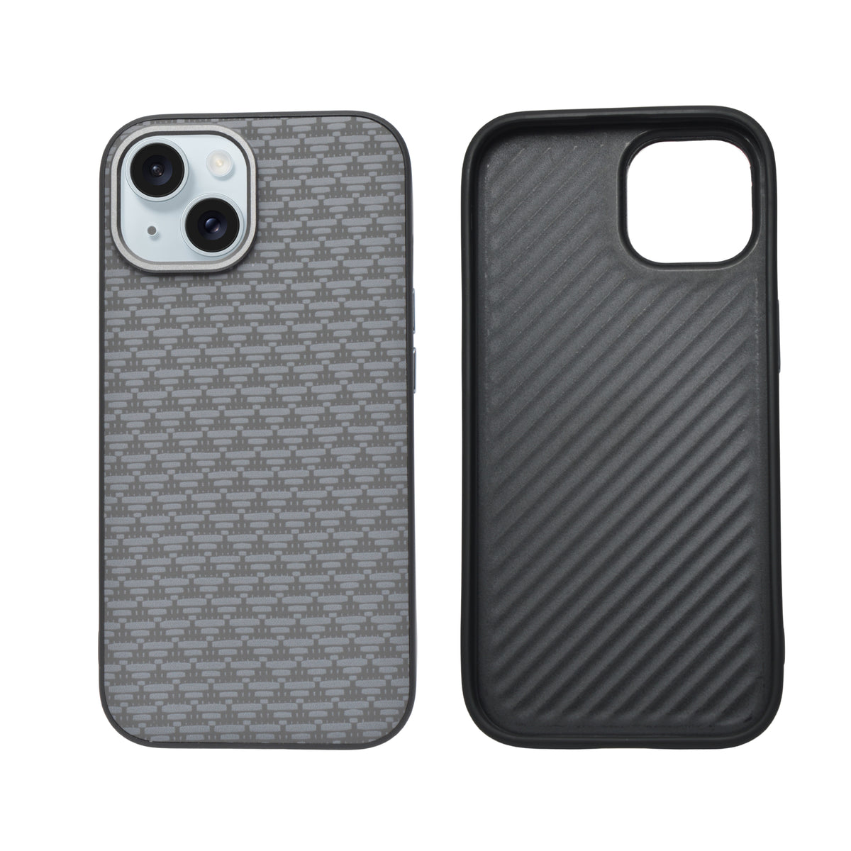 Carbon Weave Pattern Phone Case for iPhone 15