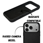 Premium Woven & Carbon Fiber Shockproof Case For iPhone 17 Pro Max