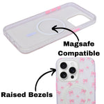 Pink Bow "Every Single Day Counts" Quote MagSafe Compatible Phone Case for iPhone 15 Pro Max