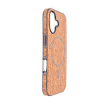 Cork Texture Printed MagSafe Compatible Phone Case for iPhone 17
