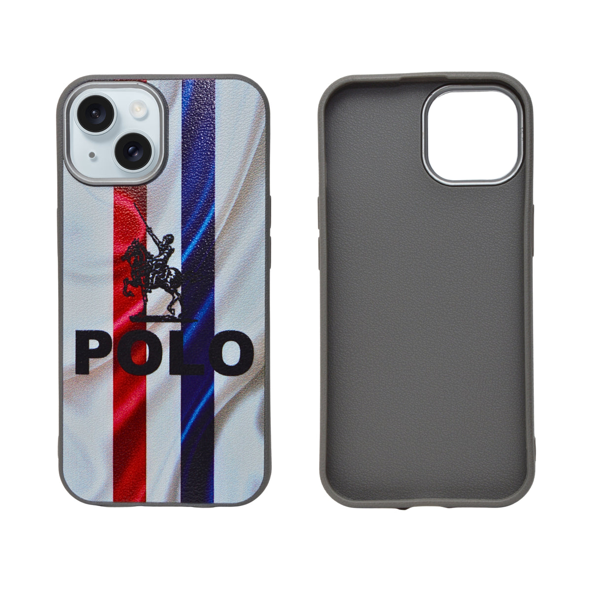 Santa Barbara Polo & Racquet Club Leather Phone Case For iPhone 15
