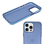 Frosted Matte Corrugated Texture Phone Case for iPhone 15 Pro Max
