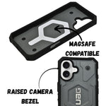Rugged Armor Shockproof MagSafe Compatible Phone Case For iPhone 16
