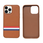 Premium Textured Finish Phone Case with Stripe Detail for iPhone 13 Pro Max