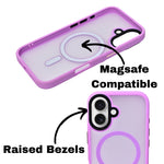 Ultimate Protection MagSafe Matt Transparent Case for iPhone 16