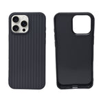 Minimal Jute Textured Matte Protective Phone Case For iPhone 16 Pro Max