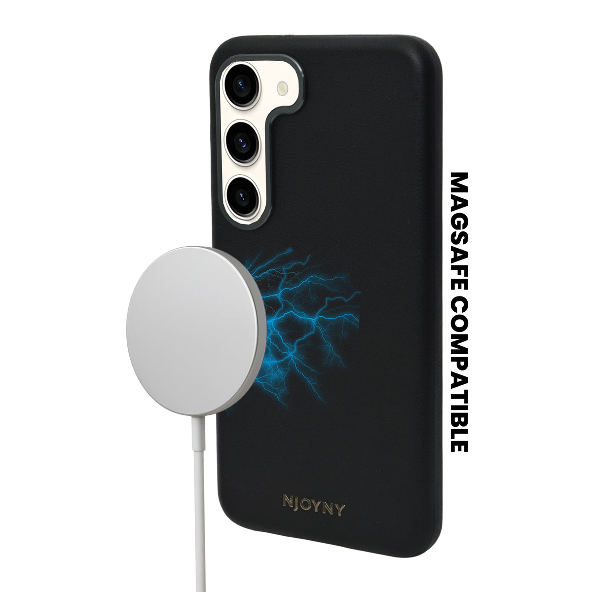 Leather Texture Sleek Matte Protective Phone Case for Samsung S23