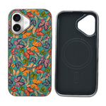 Cork Texture Printed MagSafe Compatible Phone Case for iPhone 16