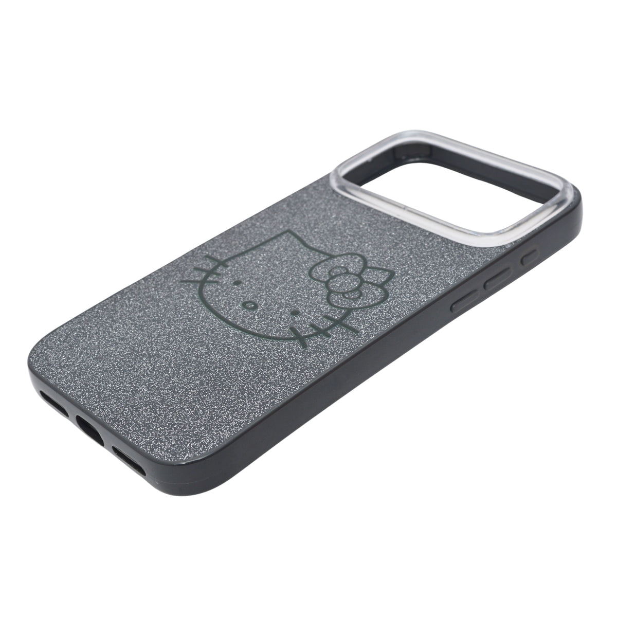 Glitter Sparkle Kitty Phone Case for iPhone 17 Pro Max