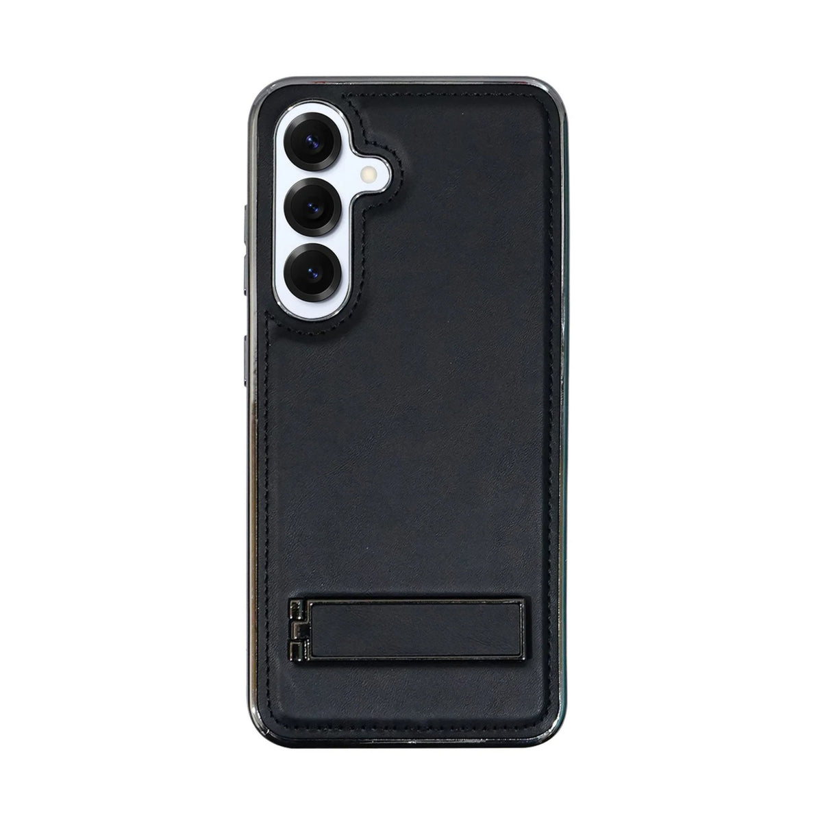 Leather MagSafe Magnetic Kickstand Case for Samsung Galaxy S25 Series