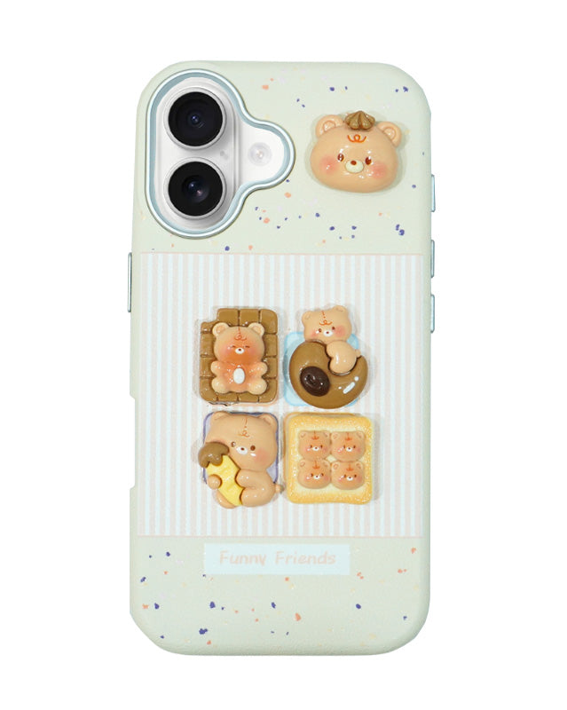 Adorable Stylish Perfect for Girls Fancy Cute Case for iPhone 16